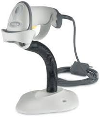 Handheld Barcode Scanner, Includes Stand and USB Cord (White)