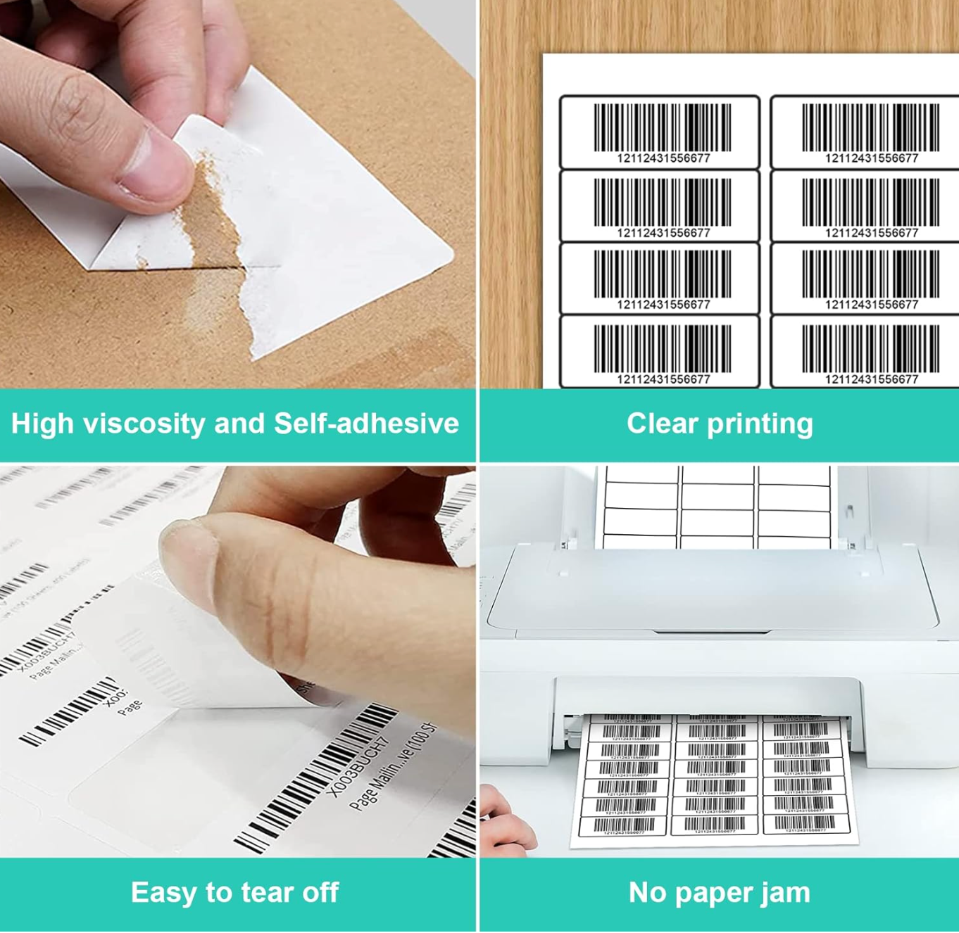 Lot Label Ribbon FBA & LOT LABELS - 1