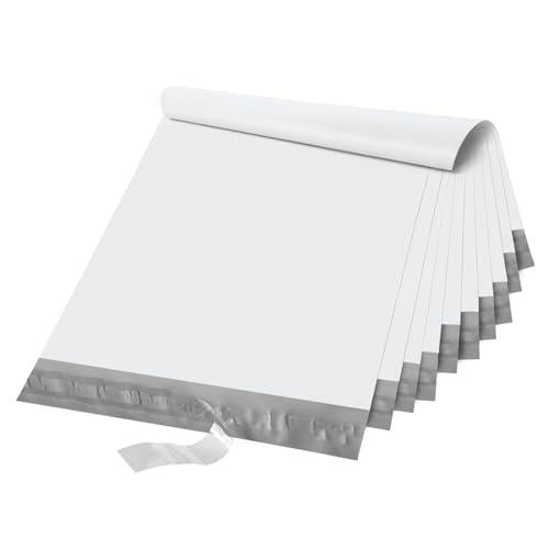 Large Poly Mailers 19x24 Inch 100 Pack,Self Adhesive Shipping Bags for Clothing,Waterproof Shipping Envelopes Mailers Poly Package Bags for Small Business,Flexible Mailing Bags White